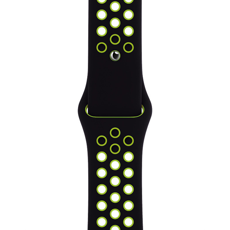 Ремінець Nike Sport Band for Apple Watch 42/44mm - Black/Green