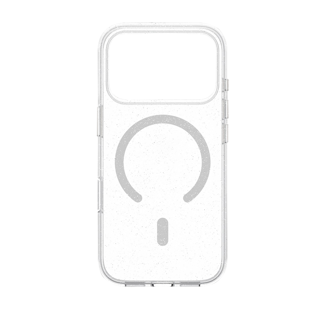 Чохол Blueo Crystal Drop PRO Case for iPhone 17 Pro Max with MagSafe Glitter Transparent