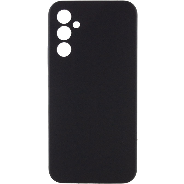 Чохол Silicone Cover Lakshmi Full Camera (AAA) для Samsung Galaxy S24 FE (Чорний / Black)