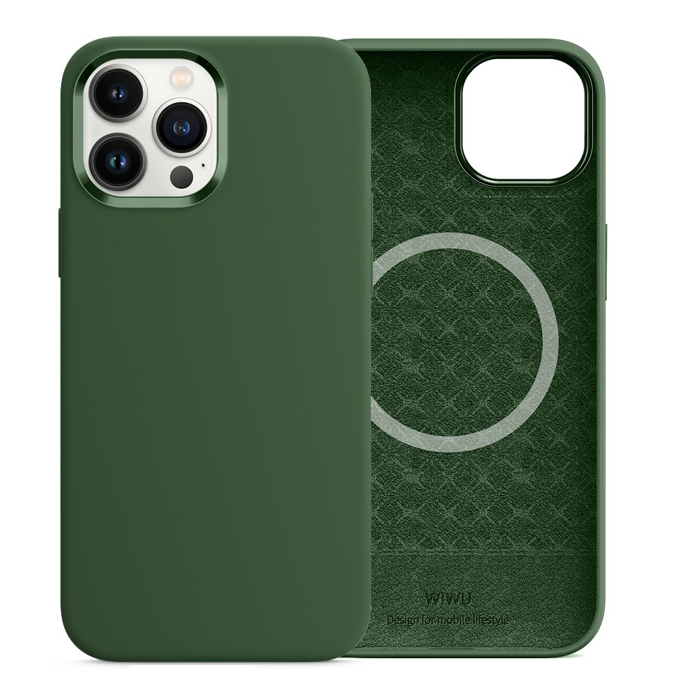 Чохол WIWU Silicone Magnetic Series для iPhone 13 Pro Max (Clover)