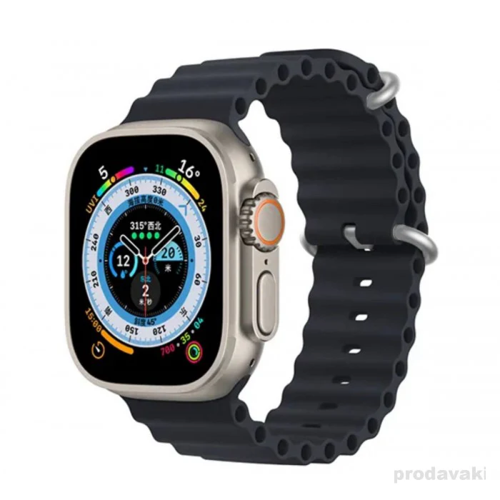 Ремінець Apple Watch Ocean Band 42/44/45/49 mm (grey)