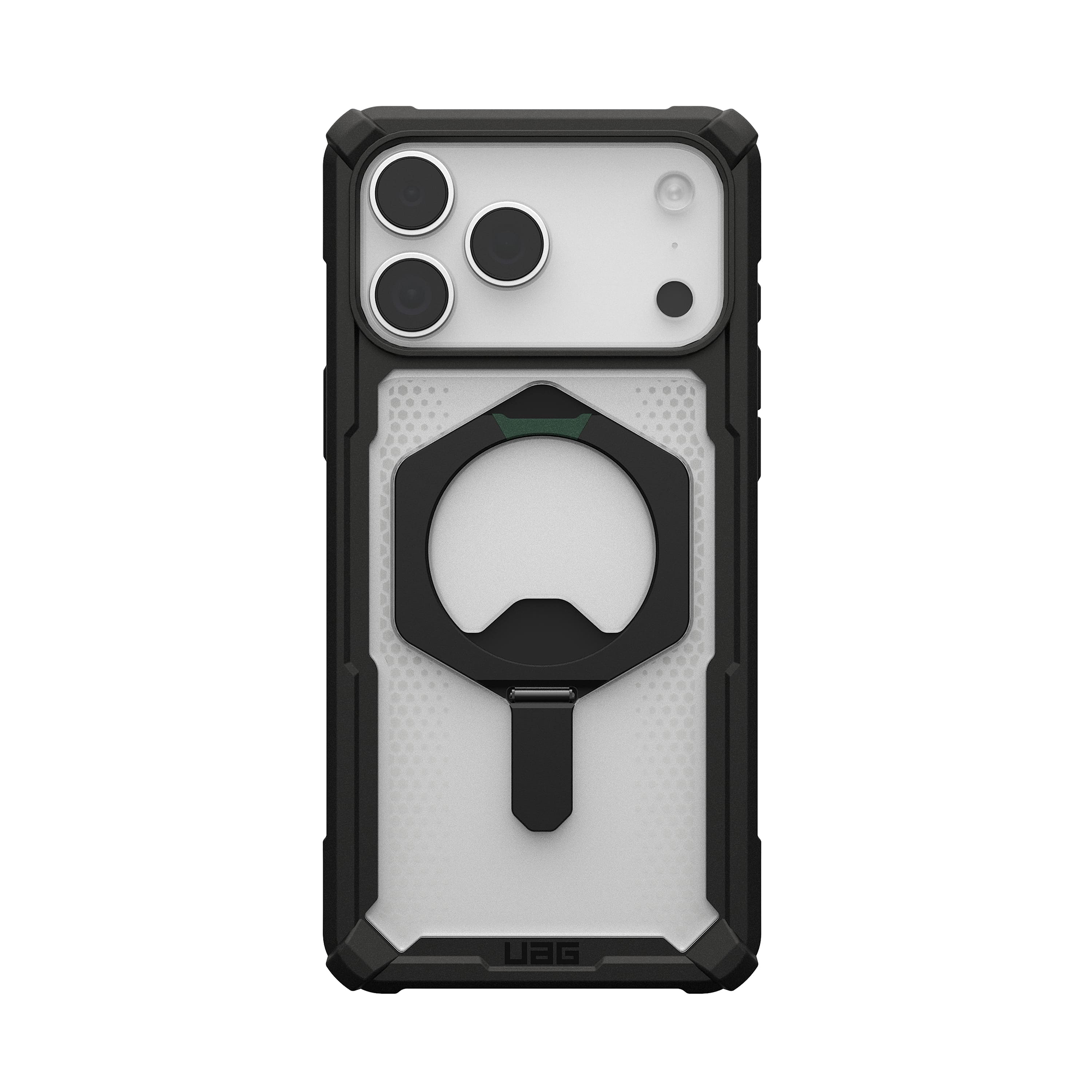 Чохол UAG для iPhone 17 Pro, Plasma XTE MagSafe, Black/Clear