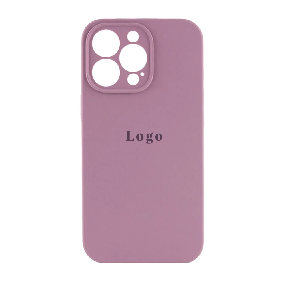 Чохол Silicone Case Full Camera Protective (AA) iPhone 13 Pro Max (Ліловий/Lilac Pride)