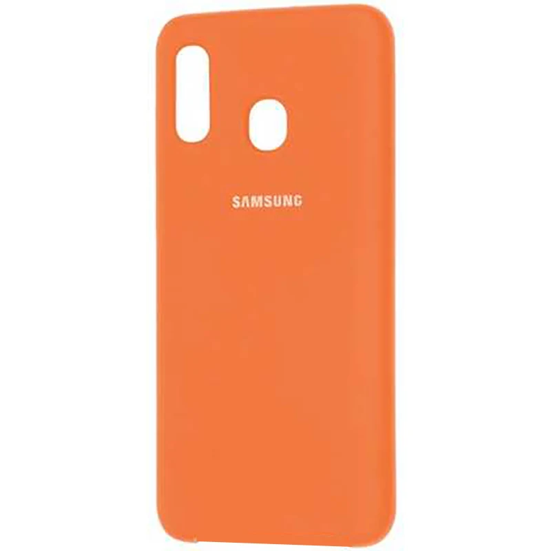 Чохол Silicone Case для Samsung A405 (A40) - Orange