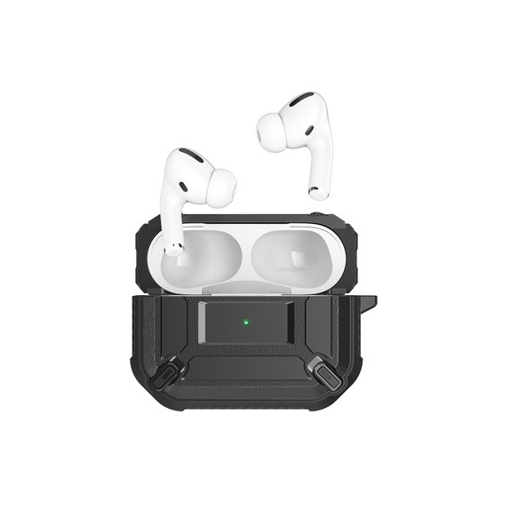 Чохол AmazingThing Anti-Bacterial Protection MIL Drop proof Case for AirPods Pro Carbon Black