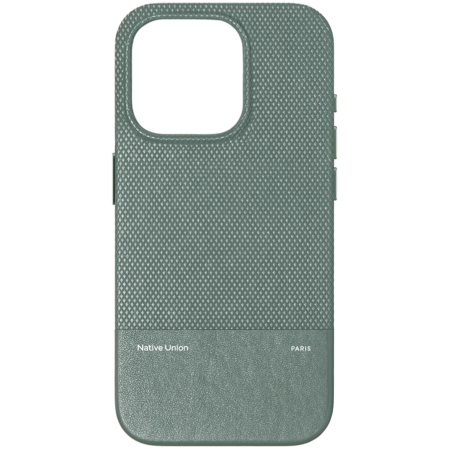 Чохол Native Union (RE) Classic Case Slate Green for iPhone 16 Pro (RECLA-GRN-NP24P)