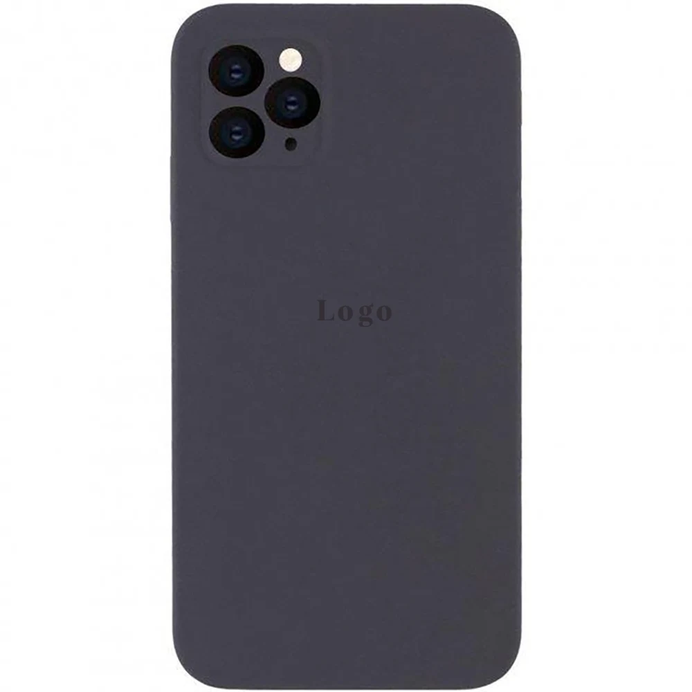 Чохол Silicone Case for iPhone 11 Pro (With Camera Lens Protection) - Grey