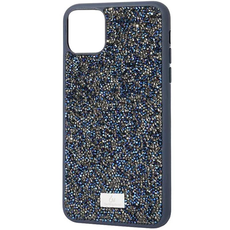 Чохол Bling World Rock Diamond (TPU) iPhone 14 Pro (синій)