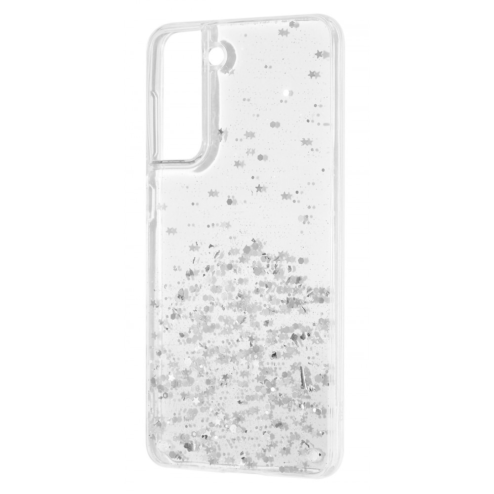 Чохол WAVE Confetti Case (TPU) Samsung Galaxy S21 (білий)