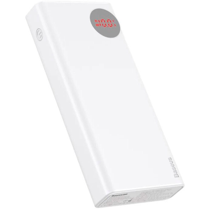 ПБ Baseus Mulight PD QC3.0 20000mAh (білий)