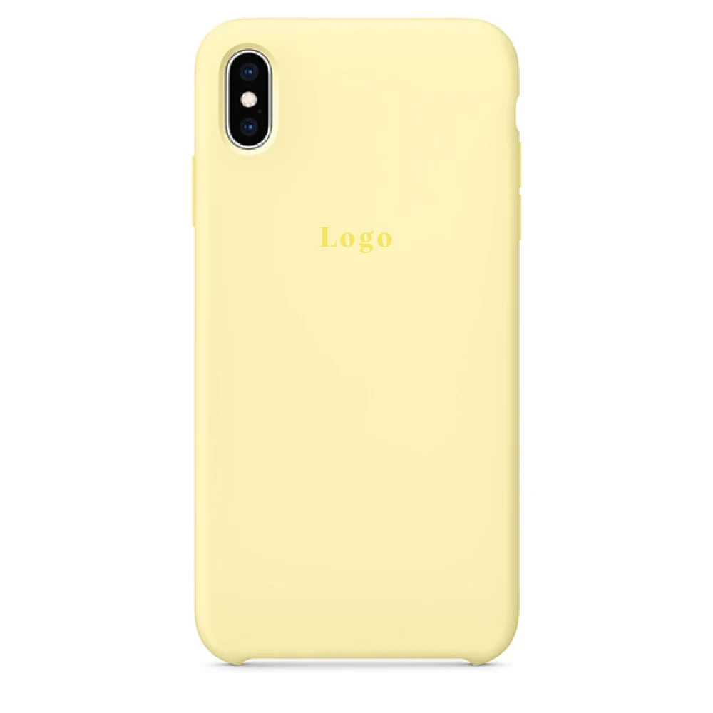 Чохол MaiKai Silicone для iPhone X/Xs - Mellow Yellow