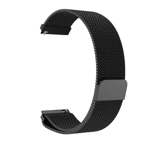 Ремінець універсальний Milanese Loop 22 mm (чорний)