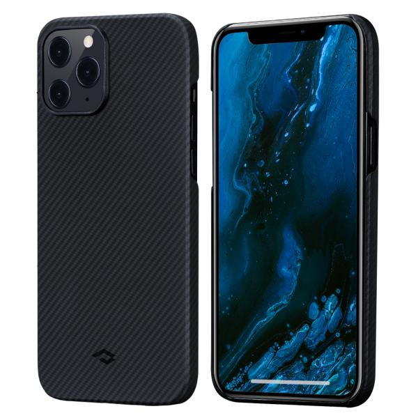 Чохол-накладка Pitaka Air Case Twill Black/Grey for IPhone 12 Pro Max