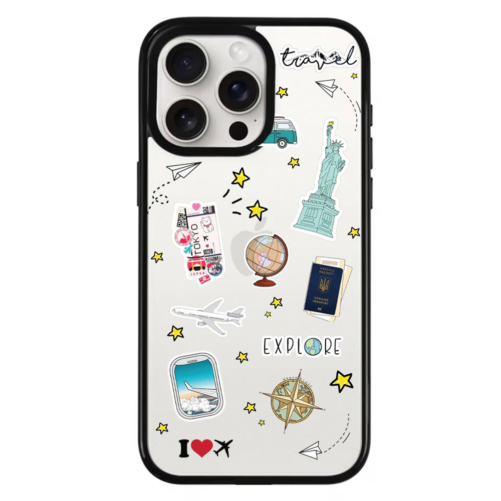 Чохол MaiKai Titan Art Series для iPhone 15 Pro (Ukrainian traveler)