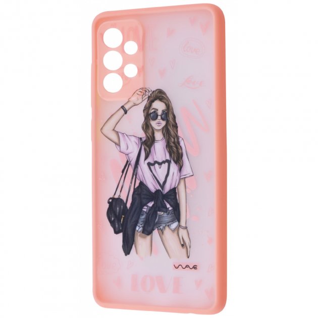 Чохол WAVE Cartoon Case (PC+TPU) для Samsung Galaxy A72 (mood love)