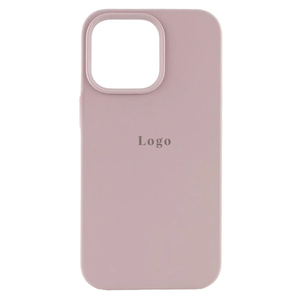 Чохол Silicone Case Full Protective (AA) iPhone 13 Pro (Сірий/Lavender)