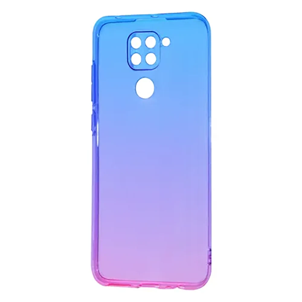 Силікон 0.5mm Gradient Design Xiaomi Redmi Note 9 - Blue/Purple