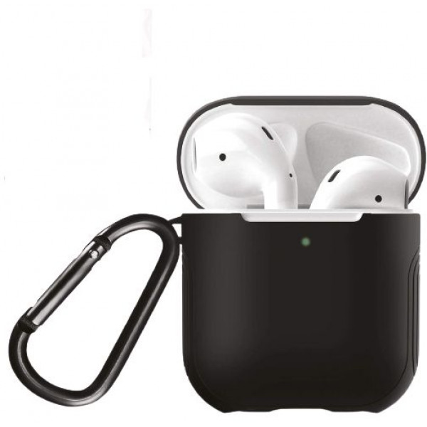 Чохол AMAZINGthing Supreme Case Flow для Airpods 2 - Black