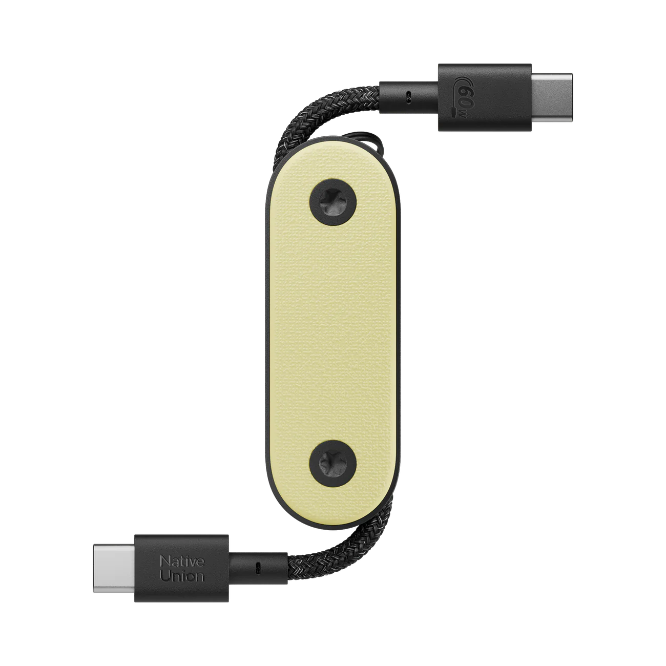 Кабель Native Union Pocket Cable USB-C to USB-C Lemon (POCK-C-LMO-NP)