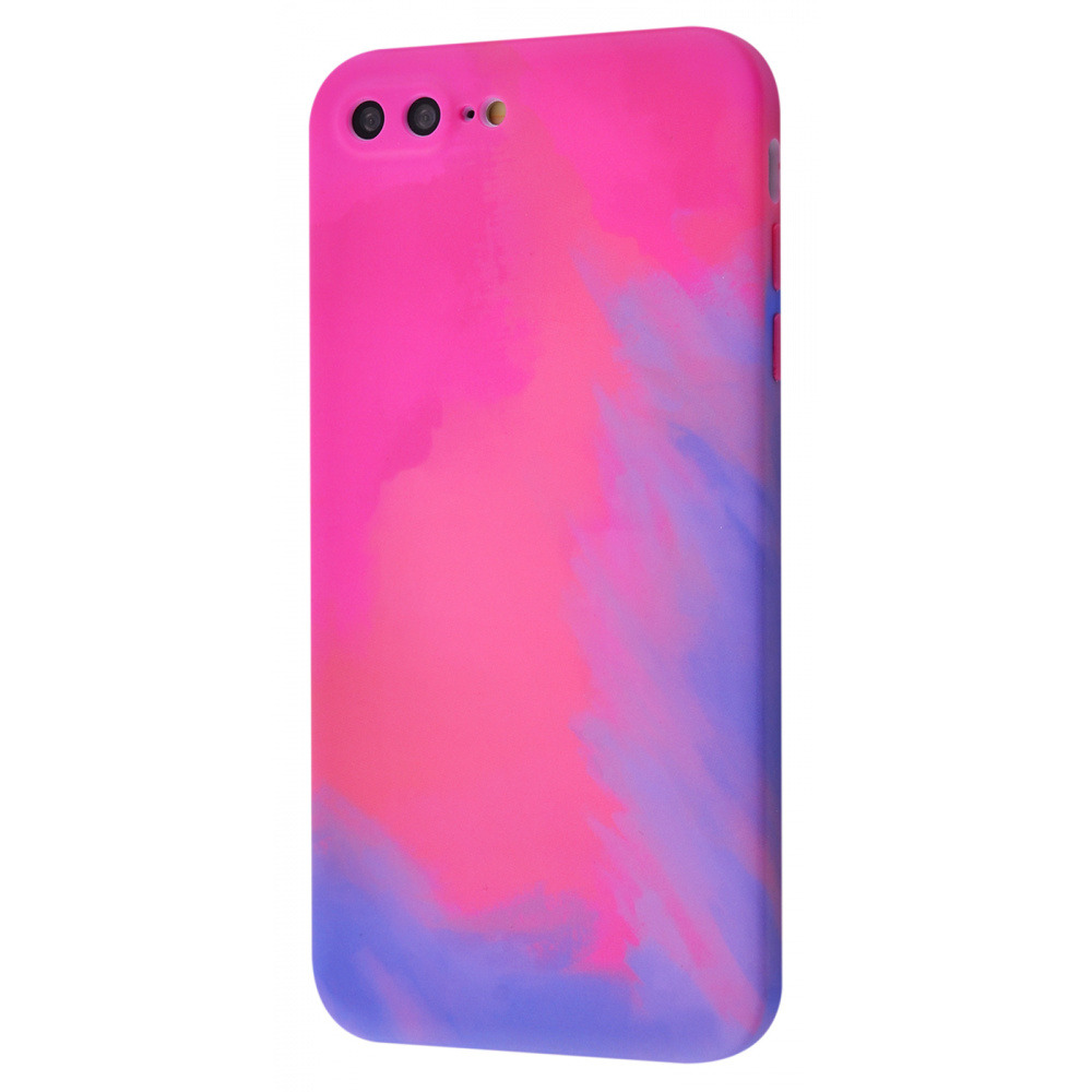 Чохол WAVE Watercolor Case (TPU) iPhone 7 Plus/8 Plus (рожевий/фіолетовий)