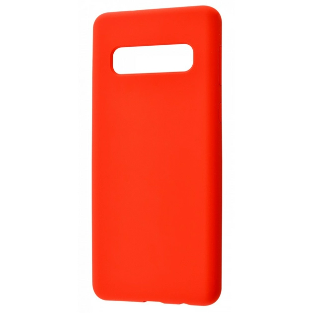 Чохол WAVE Full Silicone Cover Samsung Galaxy S10 (G973F) (червоний)