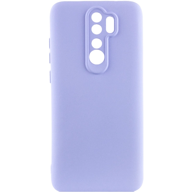 Чохол Silicone Cover Lakshmi Full Camera (A) для Xiaomi Redmi Note 8 Pro (Бузковий/Dasheen)