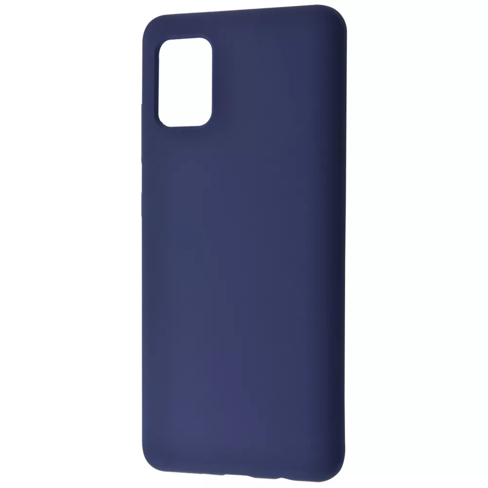 Чохол WAVE Full Silicone Cover Samsung Galaxy A51 (A515F) (темно-синій)