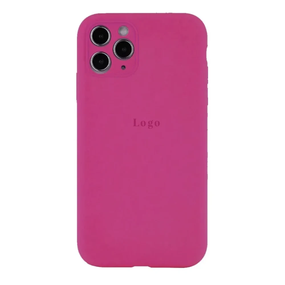 Чохол Silicone Case for iPhone 11 Pro Max (With Camera Lens Protection) - Dragon Fruit