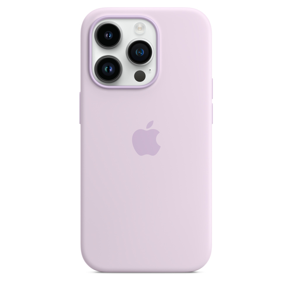 Чохол MaiKai Silicone Case with MagSafe для iPhone 14 Pro Lilac (OEM)