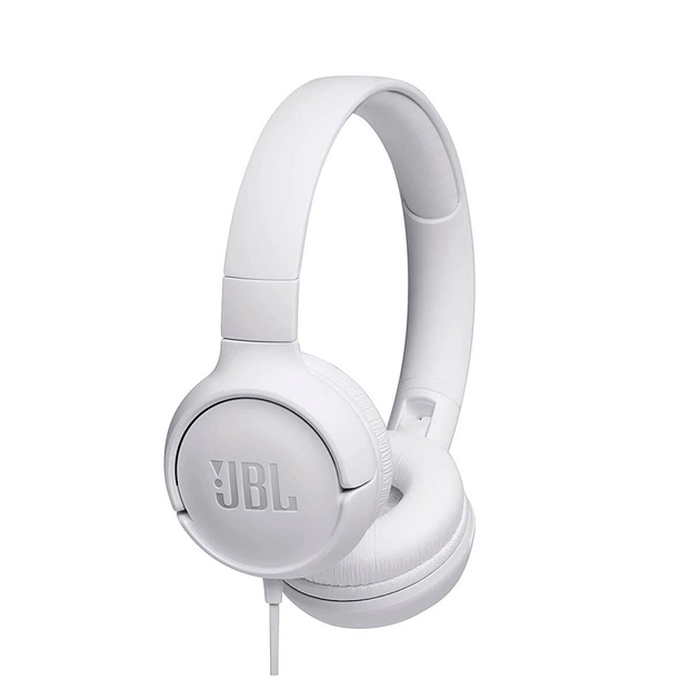 Навушники JBL T500 Білий (JBLT500WHT)