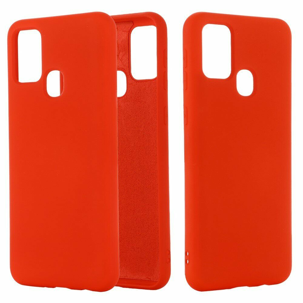 Чохол Silicone Case for Samsung A217 (A21s) Red