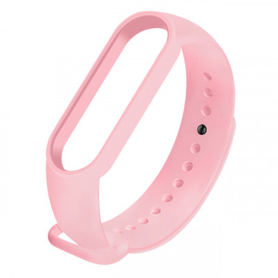 Силіконовий ремінець для Xiaomi Mi Band 3/4 - Pink