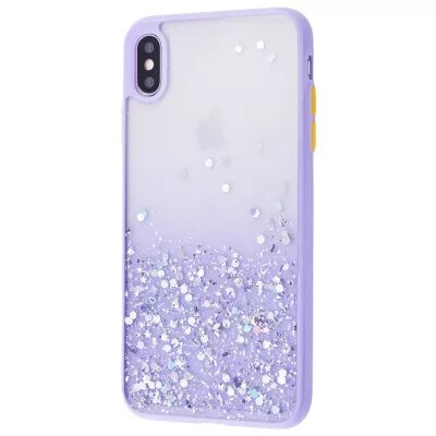 Чохол WAVE Sparkles Case (TPU) iPhone Xr (purple)