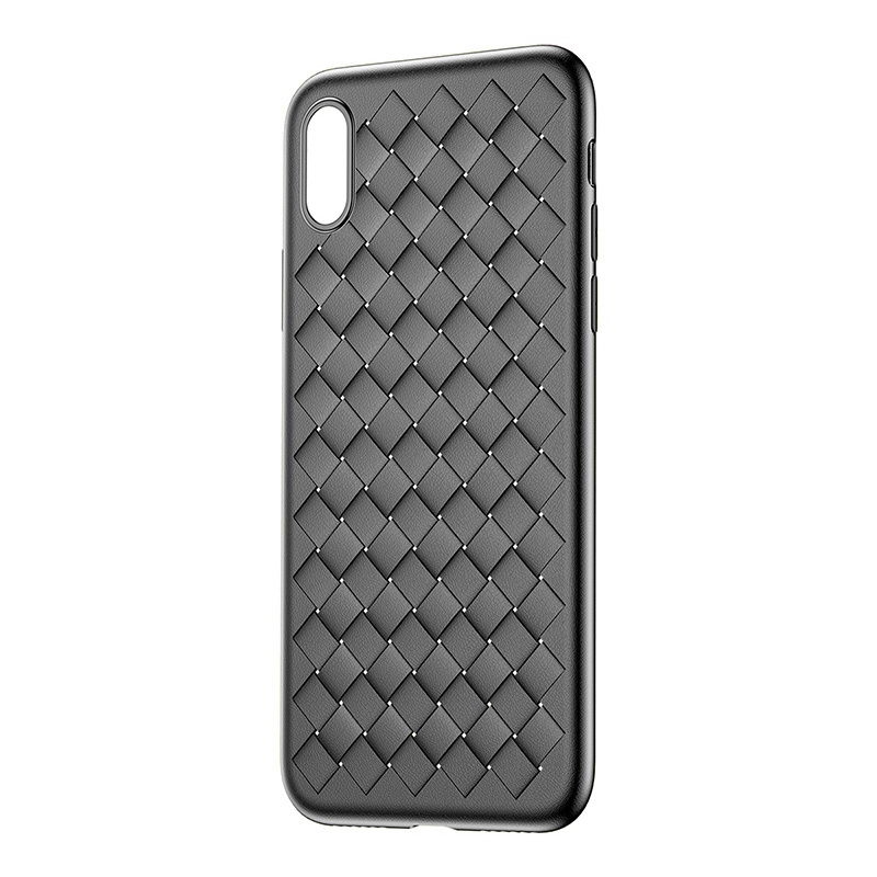 Чохол силіконовий Weaving case iPhone X/Xs - Black