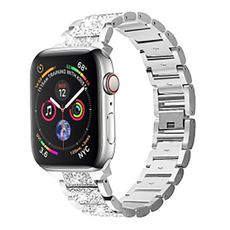 Ремінець Luxury Bracelet для Apple Watch 42/44/45mm - Silver