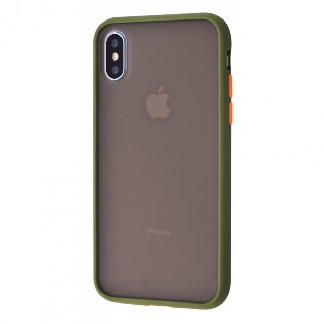 Чохол Shadow Matte Case (PC+TPU) для iPhone X/Xs - Green