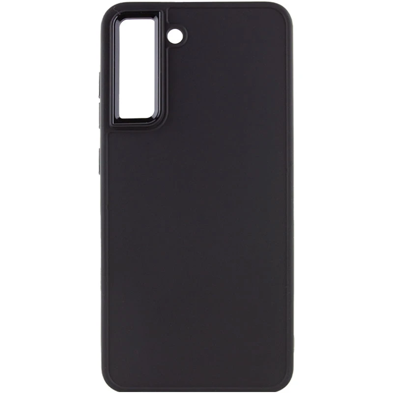 Чохол Bonbon Metal Style для Samsung Galaxy S21 FE (Чорний/Black)
