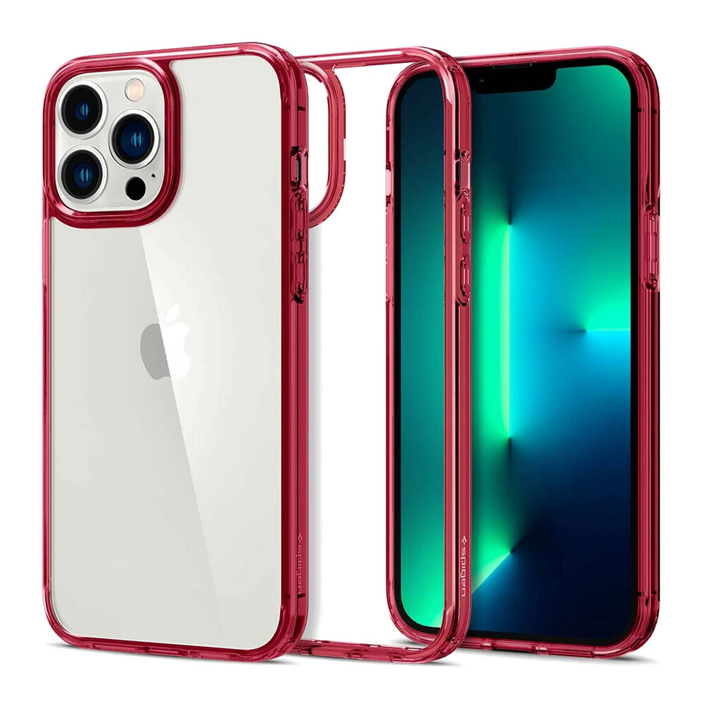 Чохол Spigen для Apple iPhone 13 Pro Ultra Hybrid, Red Crystal