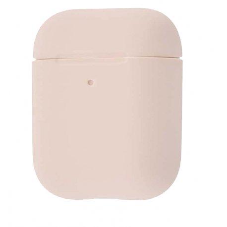 Чохол силіконовий Ultra Slim для AirPods - Pink Sand