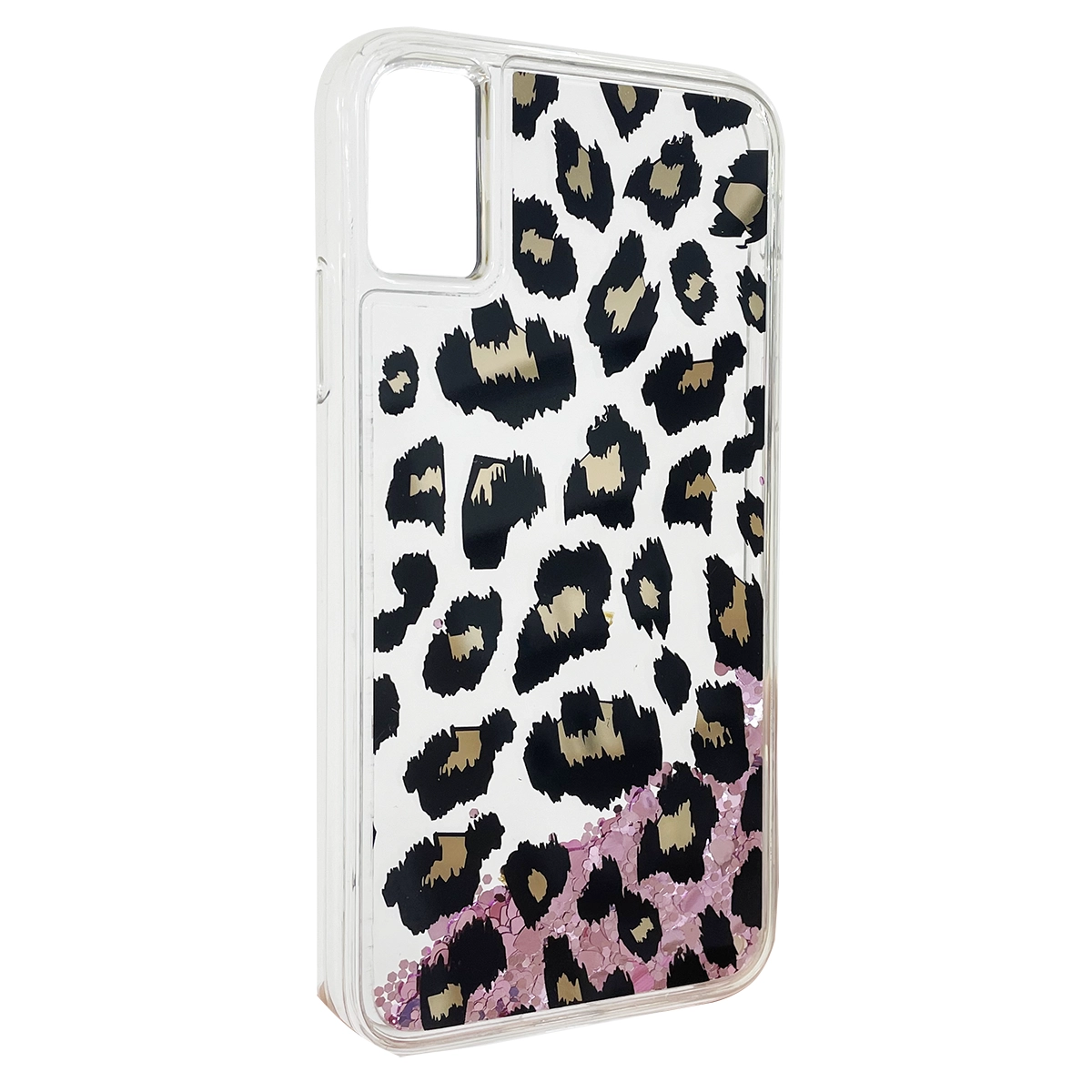 Чохол Cover Leopard Liquid Case for IPhone X