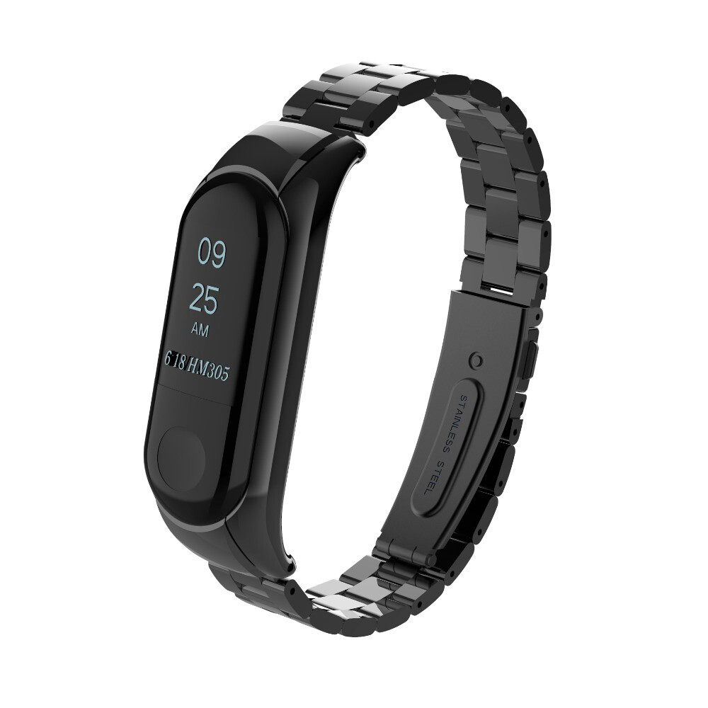 Ремінець Stainless Steel Band для Mi Band 2 - Black