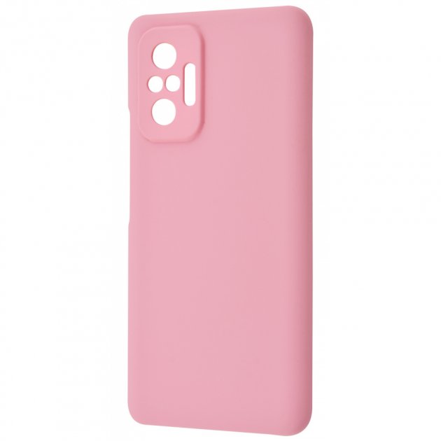 Чохол WAVE Full Silicone Cover для Xiaomi Redmi Note 10/Note 10S (світло-рожевий)