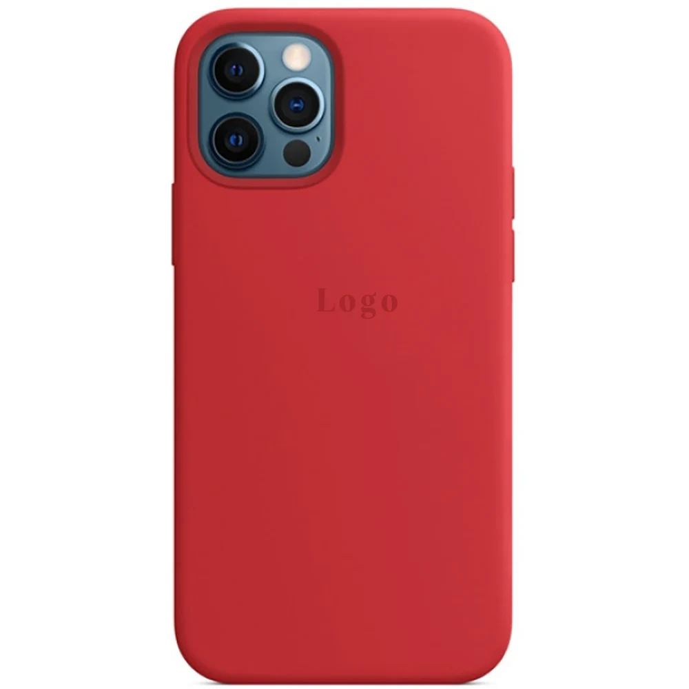 Чохол MaiKai Silicone для iPhone 12/12 Pro - Red