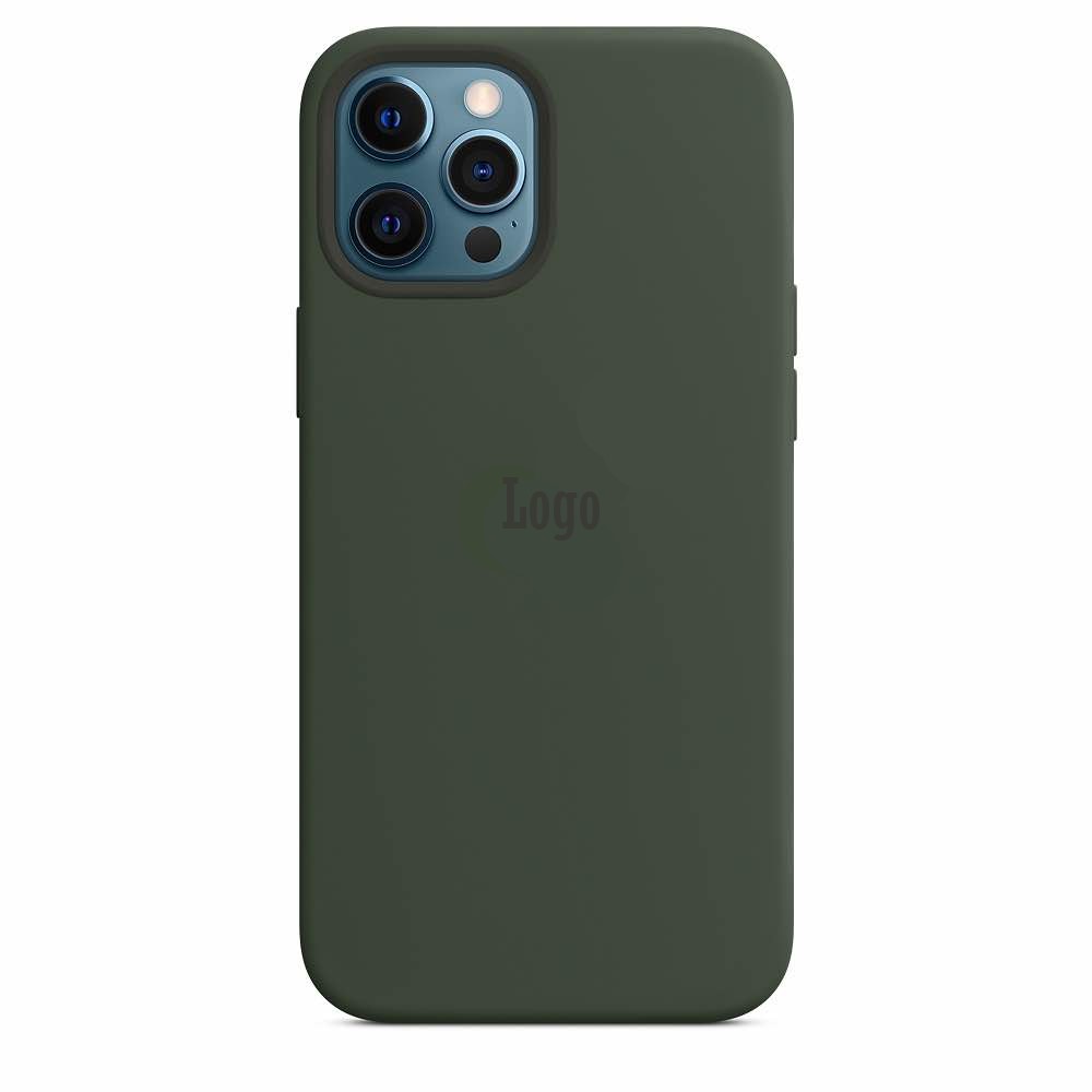 Чохол MaiKai Silicone для iPhone 12 Pro Max - Forest Green