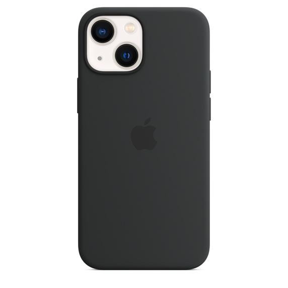 Чохол MaiKai Silicone Case для iPhone 13 Mini with MagSafe Midnight (OEM)