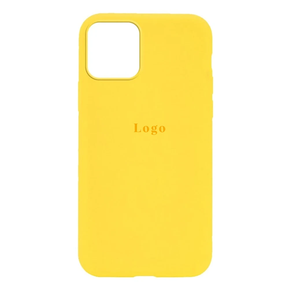 Чохол Silicone Case Full Protective (AA) iPhone 14 (Жовтий/Yellow)