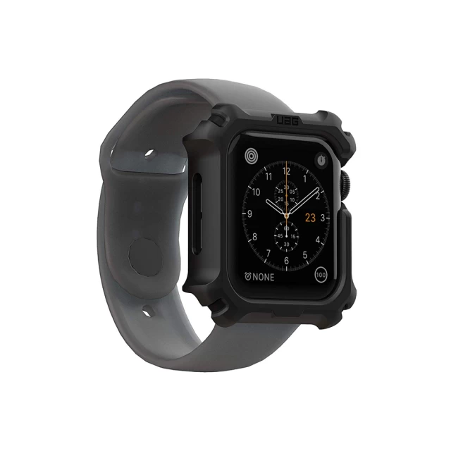 Ремінець Чехол UAG для Apple Watch 44 Case, Black/Black