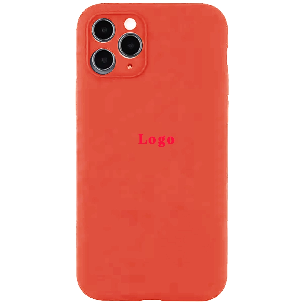 Чохол Silicone Case for iPhone 11 Pro Max (With Camera Lens Protection) - Red