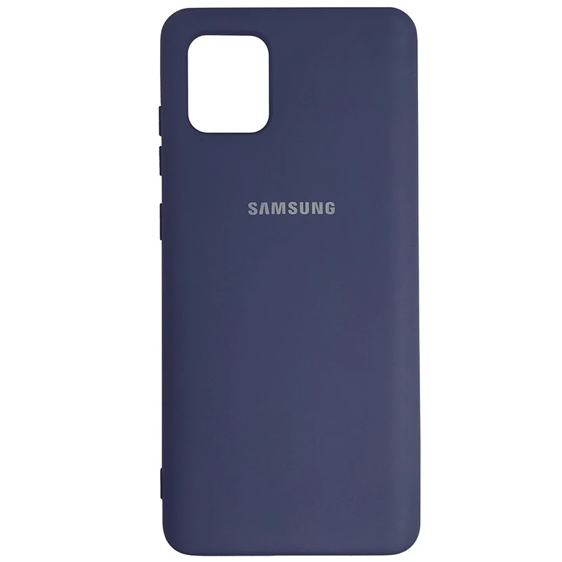 Чохол Silicone Case для Samsung Note 20 - Midnight Blue