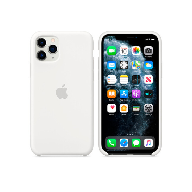 Чохол MaiKai Elite Silicone для iPhone 11 - White